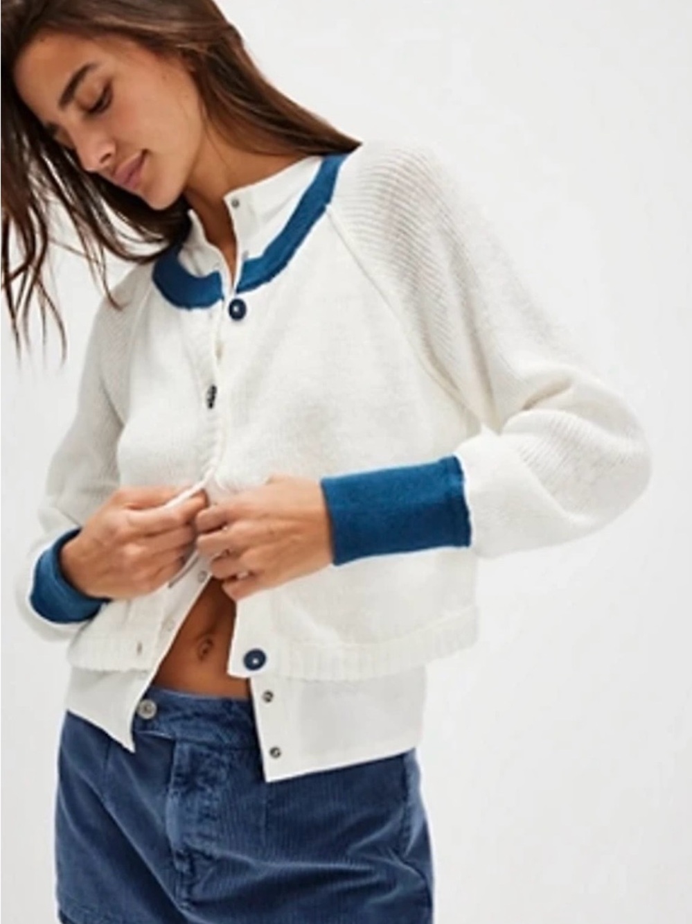 We The Free Lili Linen
Cardi NWOT